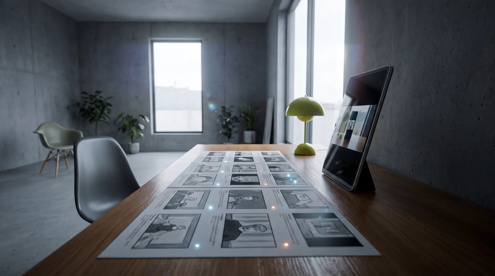 Pipeline de produção de vídeo com IA storyboard-first Pixo