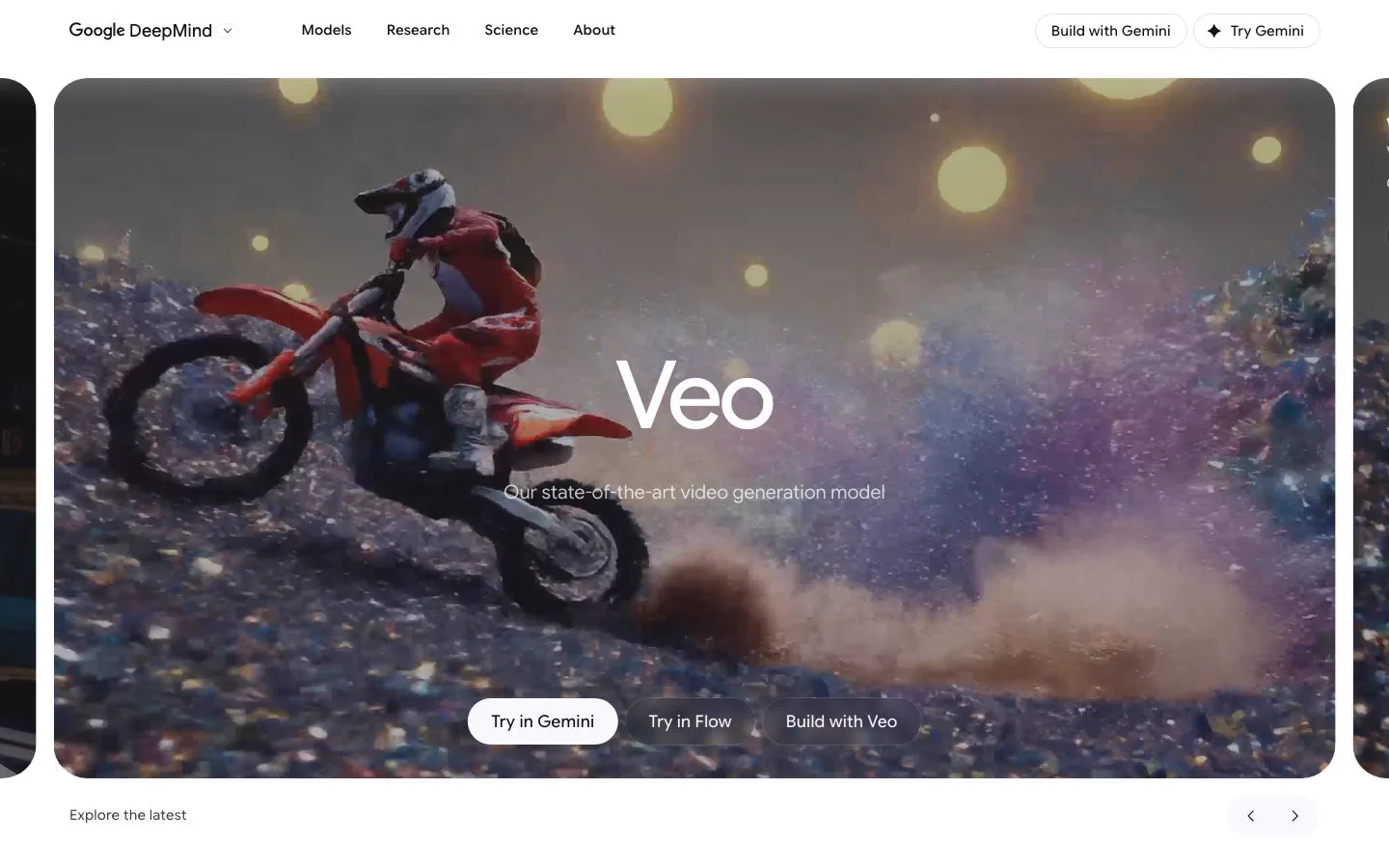 Google Veo 3.1 — plateforme de génération de vidéo IA